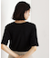 5分袖シアーTシャツ【二の腕カバー/洗濯機OK】