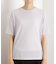 5分袖シアーTシャツ【二の腕カバー/洗濯機OK】