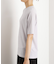 5分袖シアーTシャツ【二の腕カバー/洗濯機OK】