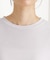 5分袖シアーTシャツ【二の腕カバー/洗濯機OK】