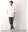 楊柳ボーダー半袖Tシャツ【洗濯機OK】