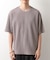 楊柳ボーダー半袖Tシャツ【洗濯機OK】