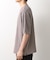 楊柳ボーダー半袖Tシャツ【洗濯機OK】