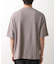 楊柳ボーダー半袖Tシャツ【洗濯機OK】