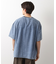 ライトデニム半袖Tシャツ【洗濯機OK】
