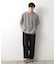 ライトデニム半袖Tシャツ【洗濯機OK】
