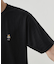ワンポイントベアーロゴ半袖Tシャツ【洗濯機OK】