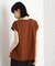合皮パイピングフレンチTシャツ【洗える】