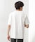 パターンジャカード半袖Tシャツ【洗濯機OK】