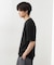 パターンジャカード半袖Tシャツ【洗濯機OK】