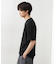 パターンジャカード半袖Tシャツ【洗濯機OK】