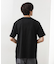 パターンジャカード半袖Tシャツ【洗濯機OK】
