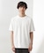 パターンジャカード半袖Tシャツ【洗濯機OK】