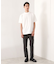 モックネックプレーティング半袖Tシャツ 【接触冷感/洗濯機OK】