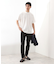 モックネックプレーティング半袖Tシャツ 【接触冷感/洗濯機OK】