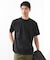 モックネックプレーティング半袖Tシャツ 【接触冷感/洗濯機OK】