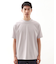 モックネックプレーティング半袖Tシャツ 【接触冷感/洗濯機OK】
