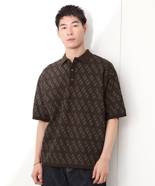 ニットポロ B:MING LIFE STORE by BEAMS｜ウォッシャブル ニット ポロシャツ