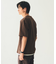 楊柳フェイクレイヤード半袖Tシャツ 【吸水速乾/毛玉になりにくい/洗濯機OK】