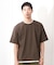 楊柳フェイクレイヤード半袖Tシャツ 【吸水速乾/毛玉になりにくい/洗濯機OK】