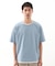 楊柳フェイクレイヤード半袖Tシャツ 【吸水速乾/毛玉になりにくい/洗濯機OK】