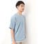 楊柳フェイクレイヤード半袖Tシャツ 【吸水速乾/毛玉になりにくい/洗濯機OK】