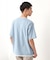 楊柳フェイクレイヤード半袖Tシャツ 【吸水速乾/毛玉になりにくい/洗濯機OK】