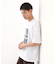 コード刺繍フォトプリント半袖Tシャツ 【洗濯機OK】