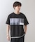 パネル切替半袖Tシャツ