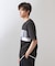 パネル切替半袖Tシャツ