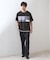 パネル切替半袖Tシャツ