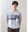 パネル切替半袖Tシャツ