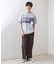 パネル切替半袖Tシャツ