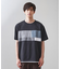 パネル切替半袖Tシャツ