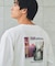 フォトグラフプリント長袖Tシャツ【洗濯機OK】