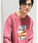 フォトグラフプリント長袖Tシャツ【洗濯機OK】