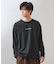 フォトグラフプリント長袖Tシャツ【洗濯機OK】