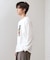 フォトグラフプリント長袖Tシャツ【洗濯機OK】