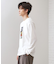 フォトグラフプリント長袖Tシャツ【洗濯機OK】