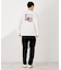 フォトグラフプリント長袖Tシャツ【洗濯機OK】