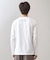 フォトグラフプリント長袖Tシャツ【洗濯機OK】
