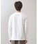 フォトグラフプリント長袖Tシャツ【洗濯機OK】