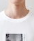 フォトグラフプリント長袖Tシャツ【洗濯機OK】