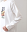 フォトグラフプリント長袖Tシャツ【洗濯機OK】