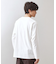 リンクスジャカード長袖Tシャツ【サスティナブル素材使用/洗濯機OK】