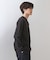 リンクスジャカード長袖Tシャツ【サスティナブル素材使用/洗濯機OK】