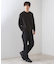 リンクスジャカード長袖Tシャツ【サスティナブル素材使用/洗濯機OK】