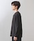 リンクスジャカード長袖Tシャツ【サスティナブル素材使用/洗濯機OK】