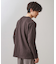 リンクスジオメトリック長袖Tシャツ【サスティナブル素材使用/洗濯機OK】