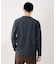 リンクスジオメトリック長袖Tシャツ【サスティナブル素材使用/洗濯機OK】